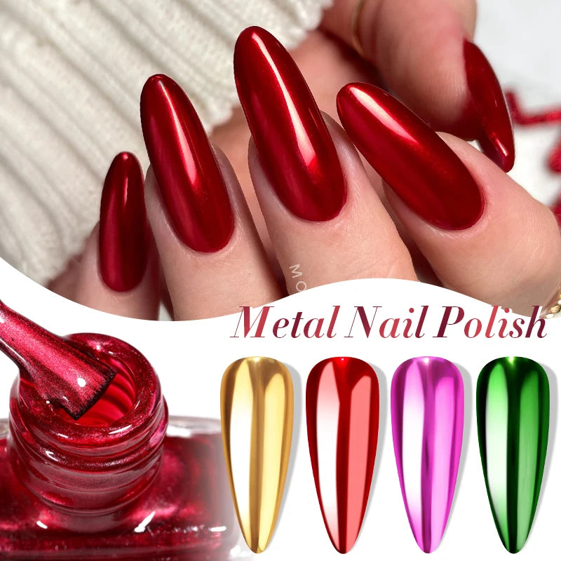 VERNIS METALLIQUE ( pas gel)