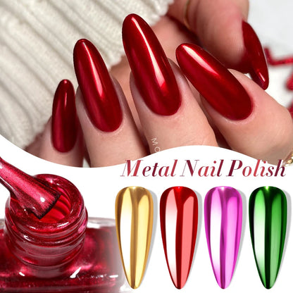 VERNIS METALLIQUE ( pas gel)