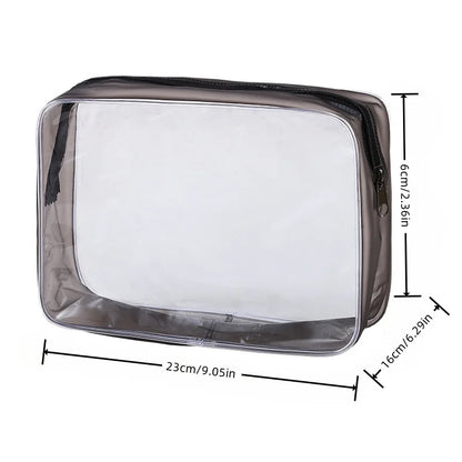 TROUSSE A COSMETIQUE TRANSPARENTE