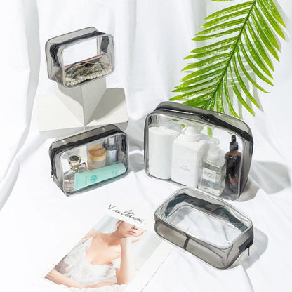 TROUSSE A COSMETIQUE TRANSPARENTE