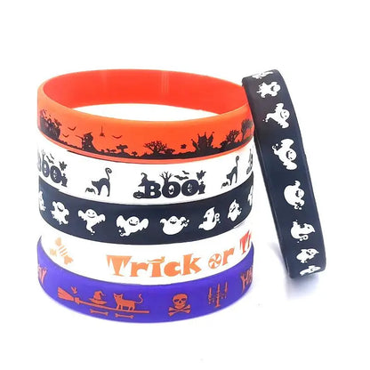 LOT BRACELETS SILICONE HALLOWEEN