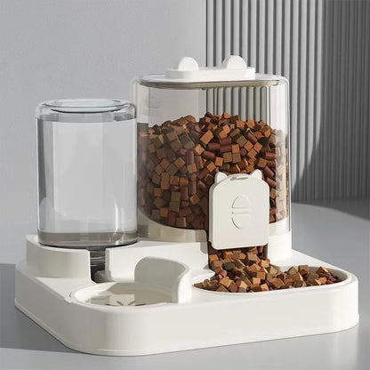 MANGEOIRE AUTOMATIQUE ET FONTAINE A EAU POUR CHAT