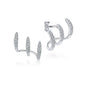 BOUCLES D'OREILLES STRASS